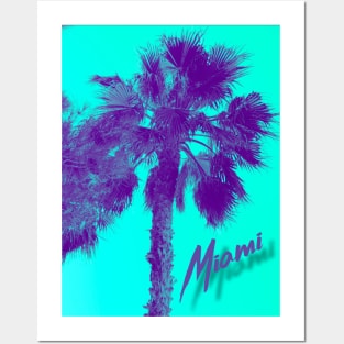 Retro Miami Posters and Art